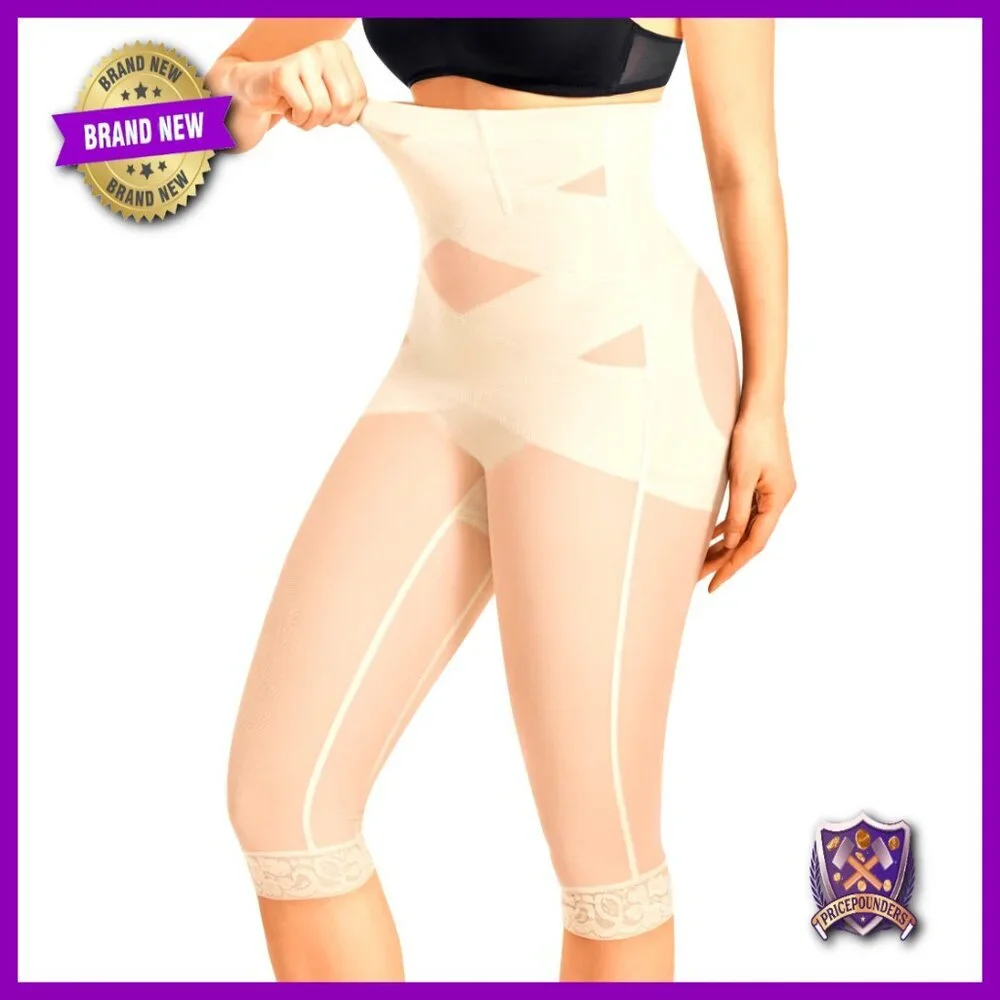 High Waist Tummy Control Butt Lifting Shapewear Shorts Thigh Slimmer